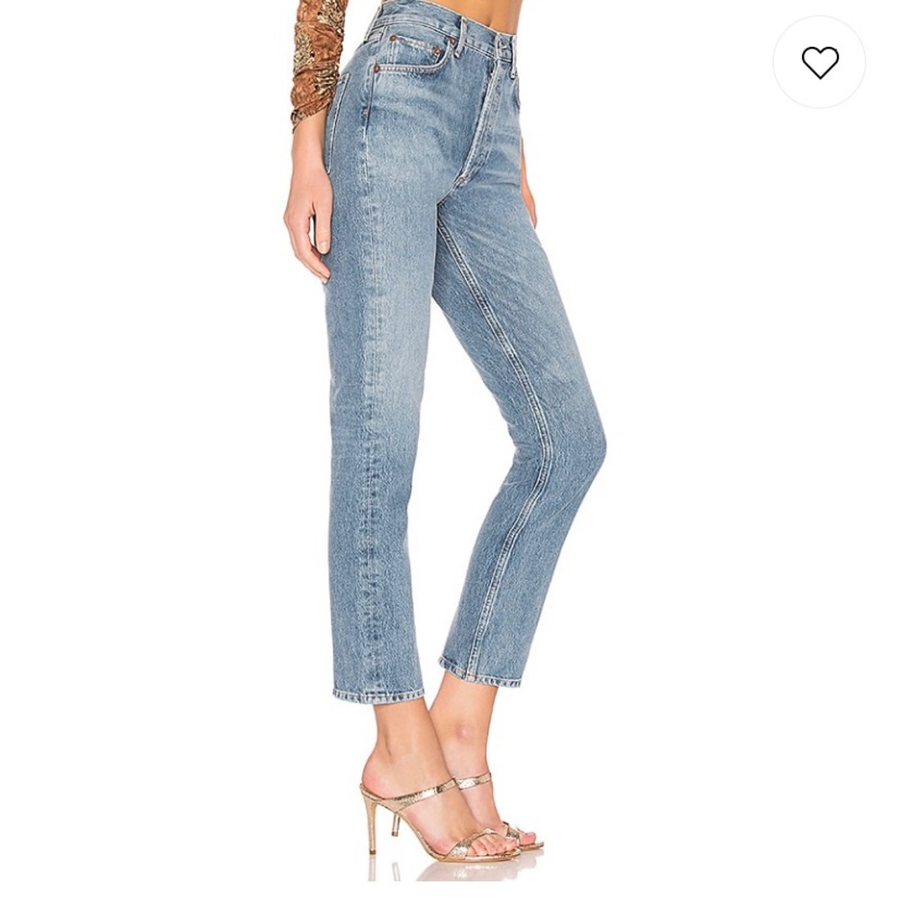 Agolde Remy High Rise Jeans in Signal - Picture 2 of 3